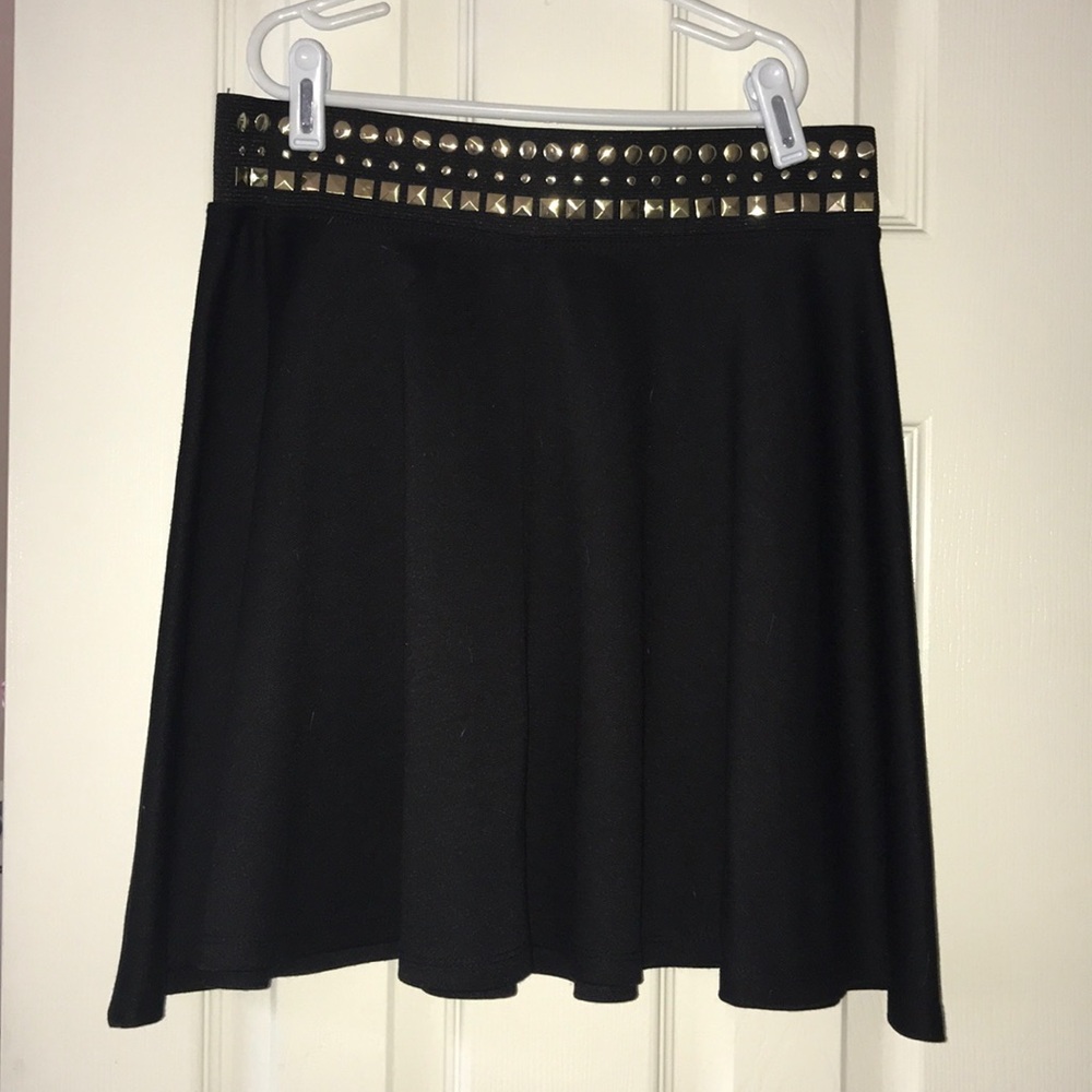 COPPER KEY black and gold skirt